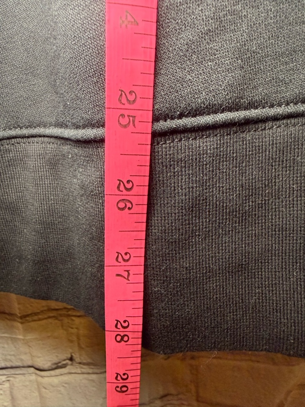 Nike Black Crewneck Sweatshirt with White Swoosh - Picture 3 of 6